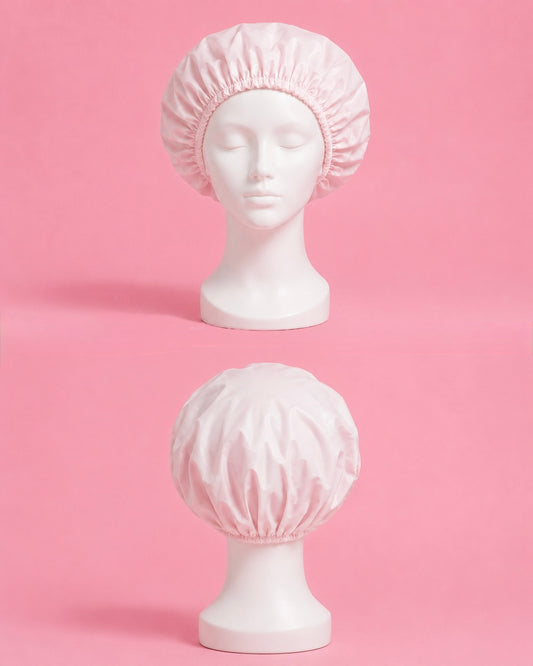 Shower cap pink